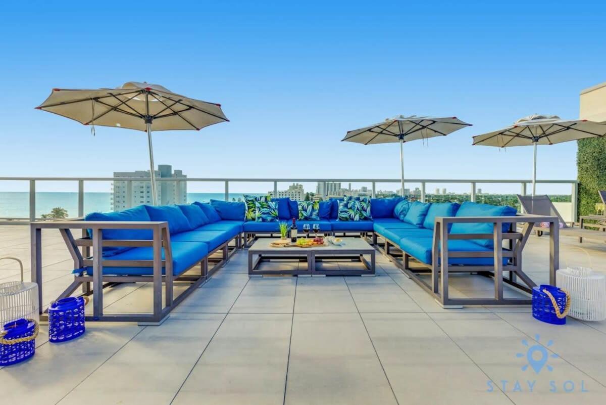 Rooftop Pool - Ocean View Balcony - Hollywood Beach Exterior photo